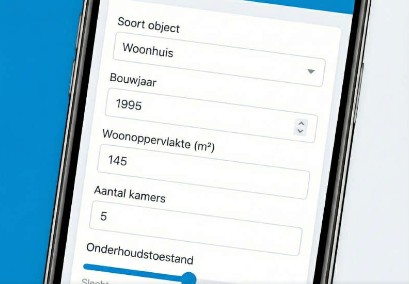 Inspectietool op een telefoon